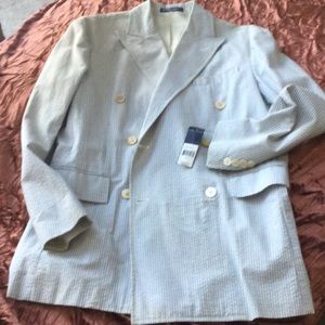 Ralph Lauren seersucker mens jacket